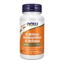 Now Foods Supplements, 8 Millioner Acidophilus & Bifidus, Dairy, Soy og Gluten Free, Strain Verified, 120 Veg Kapsler