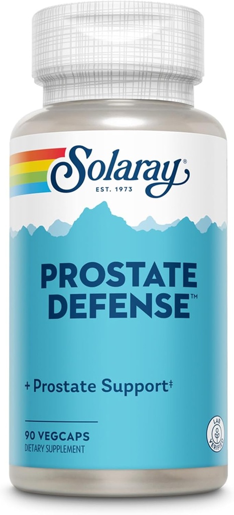 SOLARAY Prostate Defense, Veg Cap (Btl- Plastic)