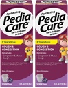 Børne Hoste & Congestion Flydende medicin til Hoste, Bryst Congestion og Mucus Kolde Symptomer, Non- Drowsy, Age 4 +, Grape Flavor, 4 fl oz (2 Pack)
