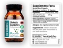 DR WAKDE 's Chitrak Capsules (Plumbago zeylanica, 60 Veg Caps, Plant- baseret supplement, Ayurvedic Herb, All Natural, Vegan)