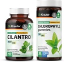 BIO KRAUTER Cilantro 100 Kapsler & Chlorophyll 90 Gummier