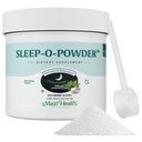 Maxi Health - Søvnpulver med Magnesium, Inositol & L- Tryptophan - Zero Melatonin Non Habit Danning Sleep Aid - Easy Drink Mix, Afslappende Søvn Drink Supplement til Sengetid, 4.4 Oz Sleep- O- Powder