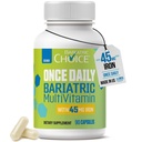 Bariatric Choice Once- Daily Bariatric Multivitamin med 45 mg jern