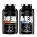 Nutrex Forskning Anabol Ripped & Nighttime PM Muscle Builder og Shredding Combo