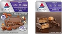 Atkins Endulge Mandel Craze Bar 16 Grev & Chokolade Caramel Mousse Bar 5 Greve, Keto Friendly, Low Sugar