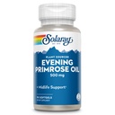 SOLARAY High Potency Aften Primrose Oil 500mg - Middle Life Support - Kilde til Gamma Linolensyre og linolsyre - Ingen solvens, koldpresset - 90 Servering, 90 Softgels