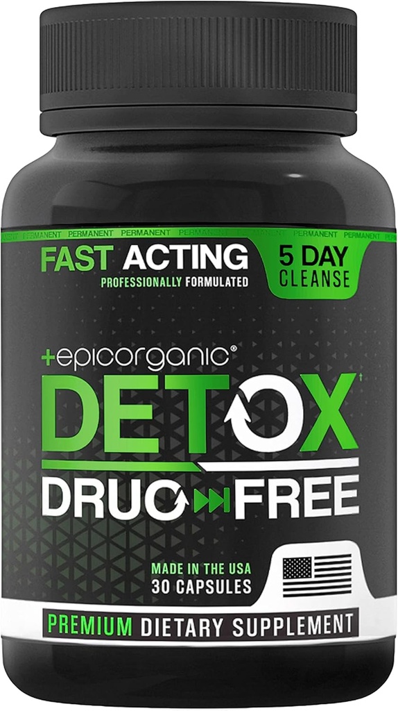 5 dag Detox Rengøring af 124; Ekstra styrke Colon Rengøring & Lever Detox Detox 124; fremmer sund Gut Support af 124; Detox Rengøring af mænd og kvinder