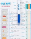 Visuel guide til Fyldning Medicin, Kosttilskud og Vitamin Organizers, Management Tool for Replenishing Pill Boxes, Containers