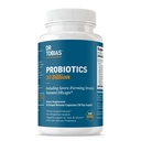 Dr. Tobias Probiotics 30 Millioner, 10 Strops, 30 Millioner CFU 'er, Målrettet Release Probiotics for Kvinder & Mænd, Understøtter fordøjelsessygdomme, Shelf- Stable, Non- GMO, 30 Kapsler, 30 Servere