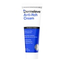 Dermeleve Steroid Free Anti- Itch Cream Remote 124; Extra Strength for Psoriasis, Seborrheic Dermatitis, Viral Udslæt, Bug Bites, Allergi, Kroniske Hives, neuropati (Nerve) Remote 124; Full Body Itch Relief Remote 124; 4 oz (1 pakke)
