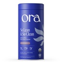 Ora Organic Vegan Protein Powder - 23g Plant Protein for kvinder og mænd - Chokolade Flavor 20 Servering, Bloat- Free, Gluten Free, Non- GMO, Ingen kunstige sødestoffer