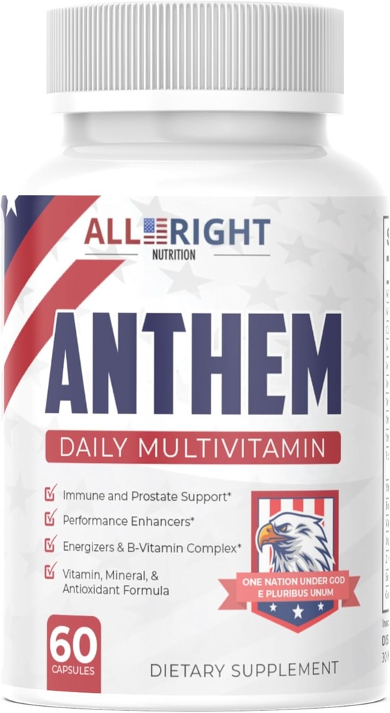 Anthem - Dagligt multivitamin - 60 kapsler