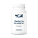 Vital Nutrients Calcium & Magnesium- 124; Vegansk Calciumsupplement med Magnesium- 124; Support Bone Strength, Muscle, and Heart Health *