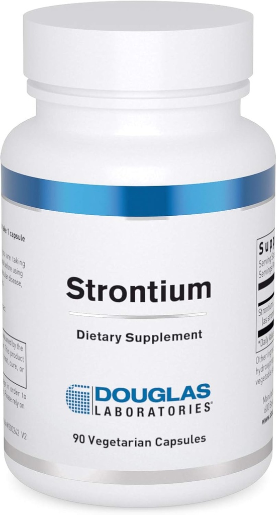 Douglas Laboratories Strontium Note 124; Sporing Minerals to Support Sund Bone Density