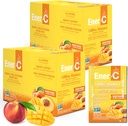 Energi- C Multivitamin Drink Mix - Vitamin Pakninger til vand, Elektrolytter Powder Pakninger, Vitamin Drink Mix, Hydration Liquid Mix, Immunbooster til voksne, Sund Energi - Peach Mango, 60 Greve