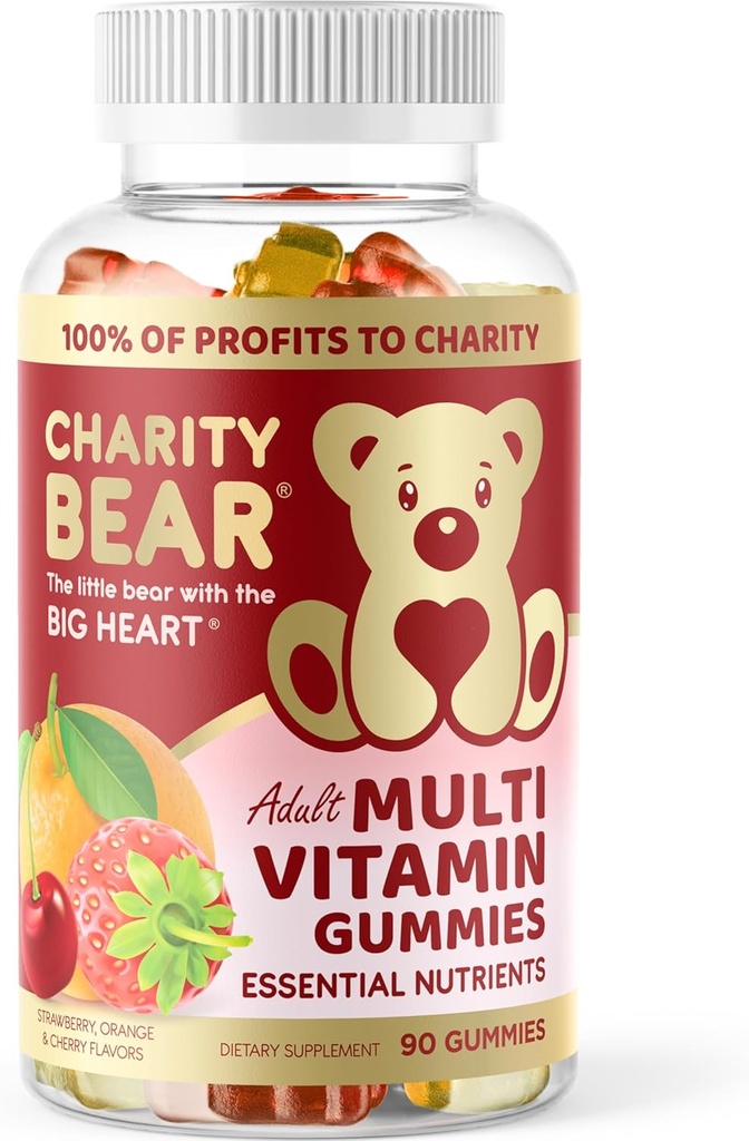 Voksen Multivitamin Gummies, 100% af fortjeneste til Charity