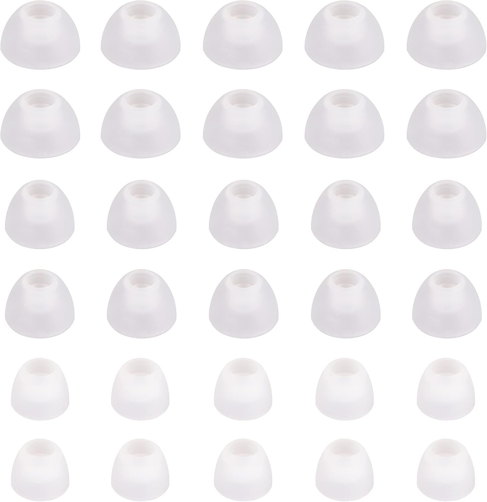 Udskiftningsområder for RCA OTC Hørehjælpemidler - 30- Pack; 10 Small, 10 Medium, 10 Stor; Kompatibel med RCA OTC Behind- The- Ear (RSH05) og RCA OTC in- Ear (RSH20) Modeller