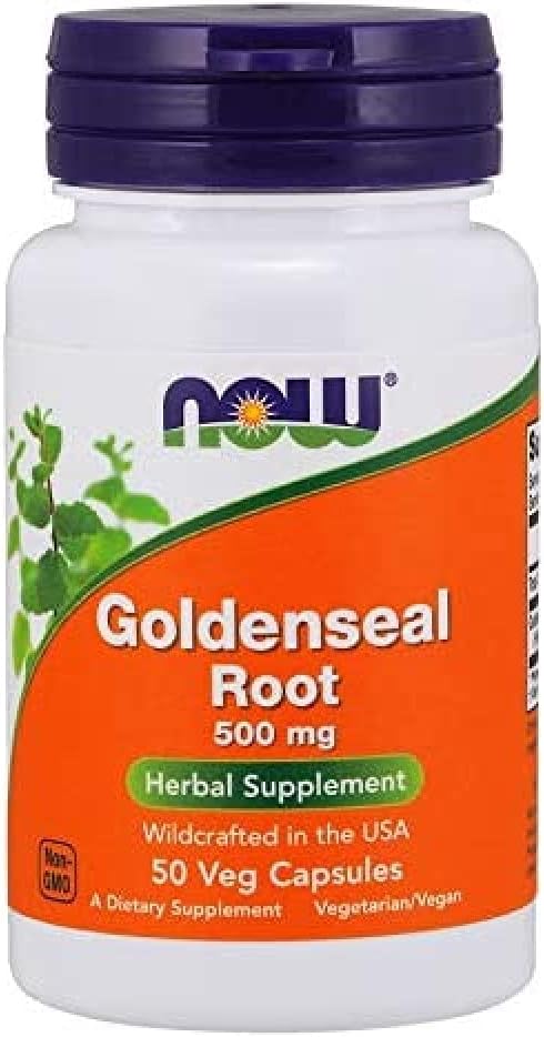 Nu fødevarer GOLDENSEAL ROOT 500mg 50 CAPS