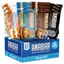 Anabar Protein Bar, The Protein- Packed Candy Bar, World 's Best Tasting Protein Bar, Ingen sukkeralkoholer, High Protein, Amazingly Lækker, 20 Bedste Protein (12 Barer, Variety Pack)