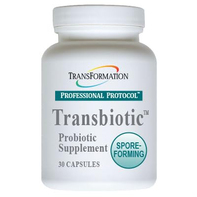 Transformation The Genesis of Good Health Enzyme Transbiotic Probiotic Supplement, Advanced Formula for Gut Flora Balance, GI Tract, Health Benefits, High Potency Prebiotic & Probiotic Blend, Non-GMO