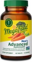 MegaFood Men's Advanced Multivitamin for Men - Doctor -Formulated - Choline, Vitamin B12, Vitamin D, Vitamin C & Zinc - Brain Health & Immune Support - Non-GMO - Vegetarian - 60 Tabs (30 Servings)