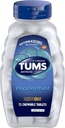 TUMS Ultra Strength Chewable Antacid Tablets for Heartburn Relief, Peppermint - 72 Count