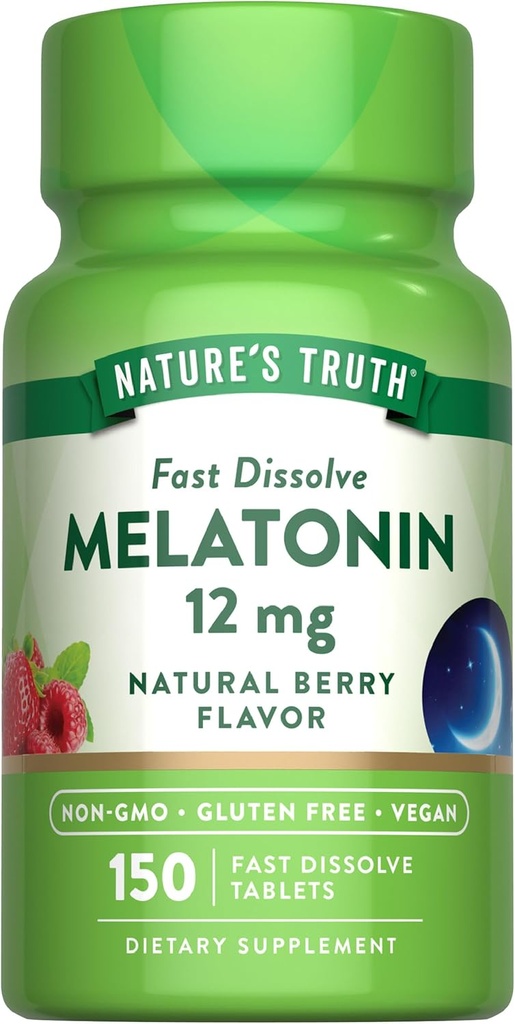 Nature 's Truth Melatonin 12 mg