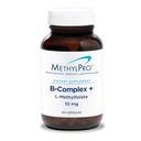 MethylPro B-Complex + L-Methylfolate 10 mg - Methylated Vitamin B Complex for Women and Men, Cellular Energy Support with Folate, Niacin and Biotin, VIT B Supplement - 30 Vegan Capsules
