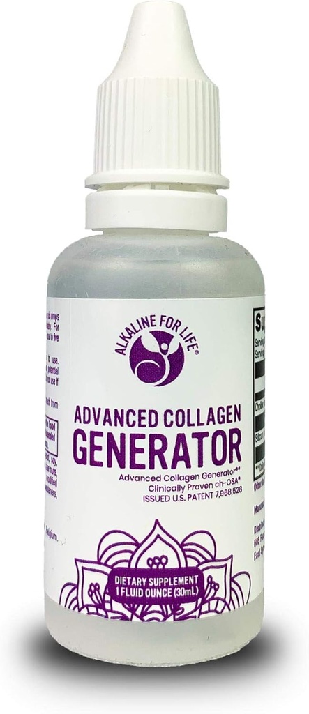 Avanceret Collagen Generator - Hår, hud og negle Supplement 3-måned Supply - Silicium og cholin til strålende skønhed indefra