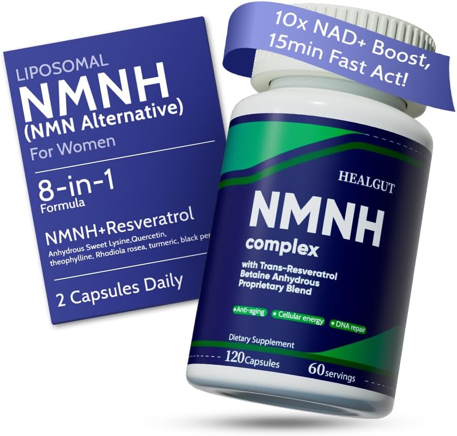 Liposomal NMNH tillæg for kvinders energi og NMN Alternativ + Trans- Resveratrol + TMG