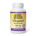 Naturlige faktorer Ubiquinol 100 mg - Understøtter hjerte sundhed & naturlige vitalitet - Antioxidant Support Supplement med Superior Absorption - Energistøtte med Flaxseed Oil - 60 Softgels (60 Servere)