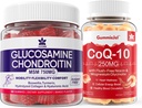 Sugar Free Glucosamin Chondroitin MSM 120 Counts + CoQ10 250 mg Fyldt gummies 60 Counts