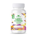 CoQ10 Kraftfuld antioxidant (Kapsler Coq10 + Resveratrol)