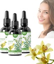 Dendrobium & Mullein Extract - Kraftfuld Lung Support, Clear Breature Dendrobium & Mullein Extract Herbal Drops, Herbal Drops (3pcs)