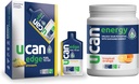 UCAN Anapple Edge Energy Gel & Orange Energy Powder - Great for løb, træning, Fitness, Cykling, Crossfit & Mere Buddy 124; Sugar- Free, Vegan, & Keto Friendly Energy Supplement