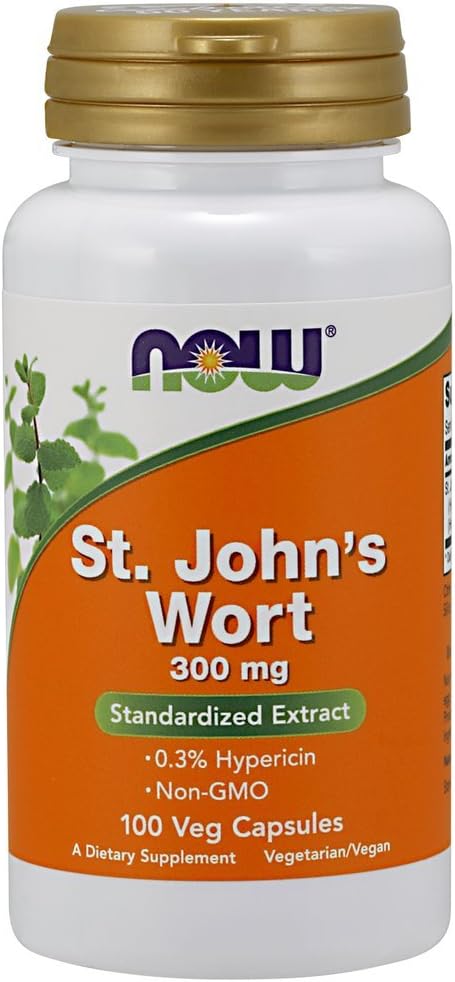 Now Foods St. John 's Wort 300mg 100 Vcaps