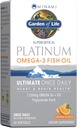 Livets have Minami Superkritisk Platinum Omega 3 Fish Oil Supplement - Orange, 30 Softgel, Ultimate Once Daily Fish Oil Omega 3 for Heart & Brain Health, 1100mg Omega- 3s + 1000 IE D3 Vitamin