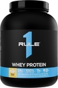 Regel 1 Whey Protein - 24g Fast- Actioning Protein fra All- Whey Kilder med naturligt occurering EAA & BCAA for workout Inddrivelse eller Anytime Brug (5 pounds *, Banana Creme)