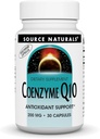 Source Naturals Coenzym Q10, Antioxidant Support * til energiproduktion, Heart Function Support, Antioxidant Protection and Sund Gums, 200 mg - 30 Vegetariske kapsler