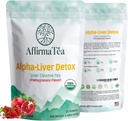 Organic 14- Day Detox: Understøtter lever og nyresundhed med Potent Silymarin fra Milk Thistle Seed, Mælkebøtte & Burdock. Naturlig Pomegranat Flavor.