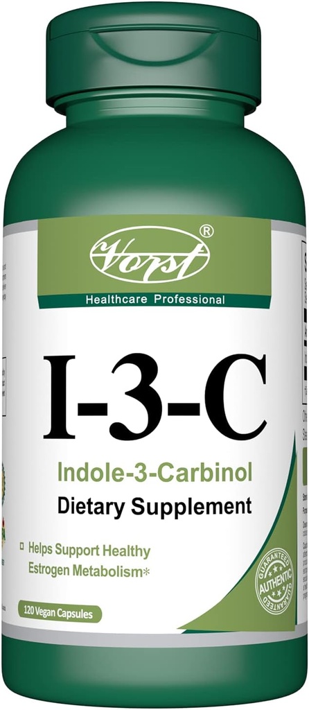 Indol 3 Carbinol (I3C) 400mg 120 Veganske Kapsler 124; Support Østrogen og Hormone Balance...