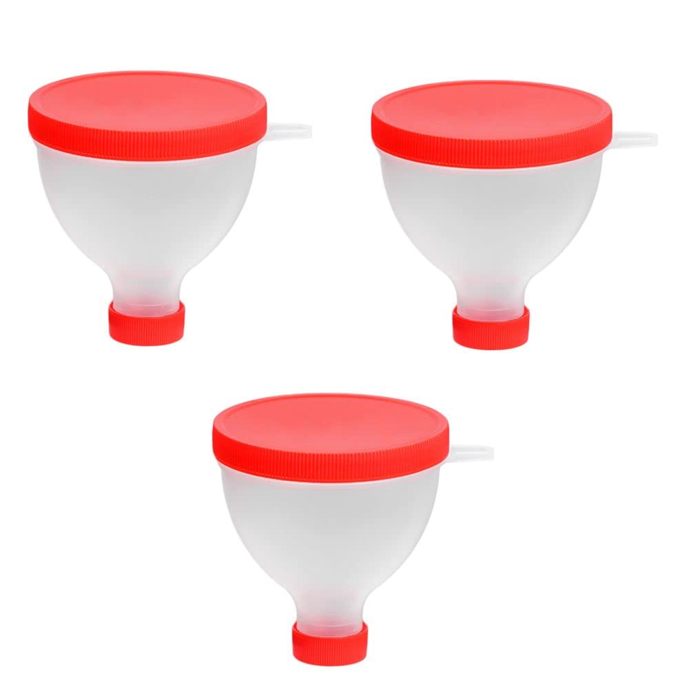 gofidin 3PCS 200ML transportabelt protein pulver tragt Portable fyld tragt Gym Partner for vand flaske Fitness Protein shaker flaske ernæringsbeholder