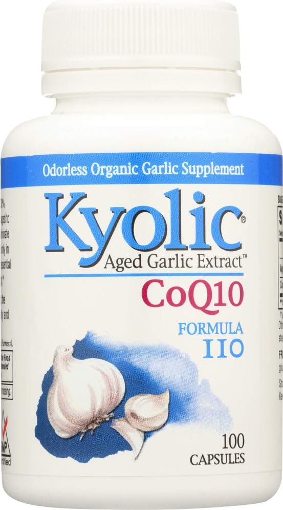Hvidløg ekstrakt w / Ko-Q-10 Formel 110, 100 caps