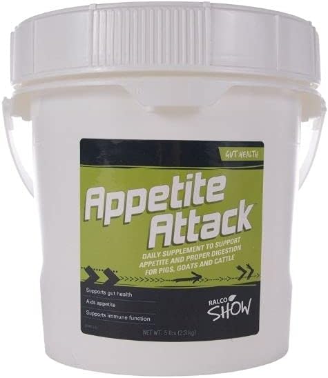 Ralco Vis Appetite Attack - Daily Gut Health Supplement til at holde dit projekt sund og sulten (5 lbs)