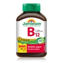 Jamieson Vitamin B12 (Cobalamin) 1200mcg, Timet Release, 80 tabletter