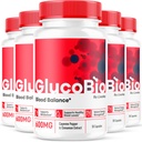 (5 Pack) GlucoBio Kapsler - officielle Gluco Bio Support Pills, Advanced Formel for samlet balance, GlucoBio Pills, GlucoBio Supplement, Glucovio Anmeldelser, 150 Kapsler til 5 Måneder