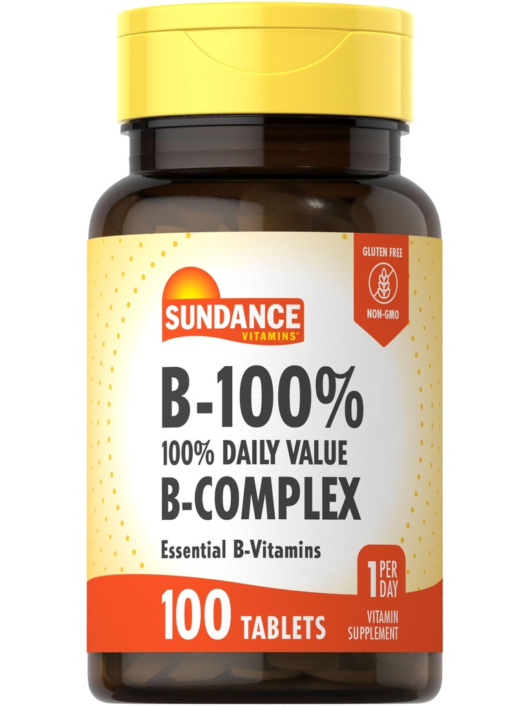 Sundance Vitamin B- Complex 100% Daglig værdi