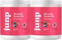 JUNP Electrolytes Powder No Sugar No Carbs - Wild Berry Fruit Flavor Drink Mix - Kalium & Salt Electrolyte Hydration Powder Zero Calorie Sugar Free Electrolyte Powder, Keto Friendly, 180 Servering
