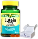 Spring Valley Lutein 20mg- med Zeaxanthin 30 softels (pakke med 1), Boxed by Fusion Shop Store