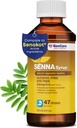 GenCare - Senna Syrup Flydende Laxative (8 Fl Oz flaske) Alle naturlige vegetabilske sennesider Active Measureent 124; Let at synke Forstoppelse Relief for voksne og børn 12 og ældre Measure124; Bedste Værdi størrelse